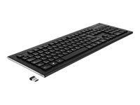 Bild von DELOCK USB Tastatur 2,4 GHz kabellos schwarz Water-Drop