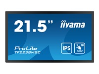 Bild von IIYAMA TF2238MSC-B1 54,61cm 21,5Zoll Bonded PCAP Bezel Free 10P Touch with Anti-Fingerprint coating 1920x1080