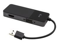 Bild von I-TEC USB 3.0 / USB-C Dual HDMI und VGA Video Adapter 1x HDMI 4K 30 Hz 1x VGA 1080p 60Hz