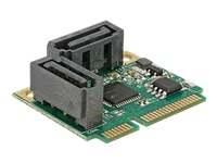 Bild von DELOCK Mini PCIe I/O PCIe half size 2 x SATA 6 Gb/s