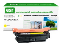 ESR Toner cartridge compatible with HP CE402A yellow remanufactured 6.000 pages