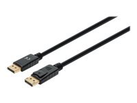 Bild von MANHATTAN 8K60Hz DisplayPort 1.4 Kabel Stecker auf Stecker 2m unterstützt 4K144Hz HDR vergoldete Kontakte schwarz