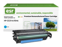ESR Toner cartridge compatible with HP CE251A/Canon 2643B002 cyan remanufactured 7.000 pages