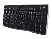 Bild von LOGITECH K270 cordless Keyboard USB-unifying-nano-receiver black (DE)