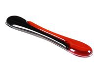 KENSINGTON Duo Gel Keyboard Wrist Support- Red/Black