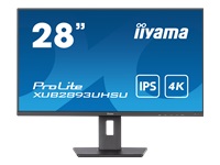 Bild von IIYAMA XUB2893UHSU-B5 71,12cm 28Zoll IPS 3840x2160 300cd/m2 3ms HDMI DP USB
