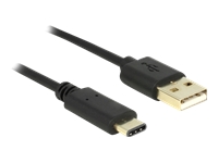 Bild von DELOCK Kabel USB 2.0 Typ-A Stecker > USB Type-C 2.0 Stecker 2,0 m schwarz