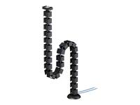 Bild von NEOMOUNTS Cable Spine Organizer for sit/stand desk frames magnet mounted black