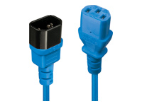 LINDY 2m IEC Extension Lead Blue