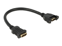 Bild von DELOCK Kabel HDMI A Buchse > HDMI A Buchse zum Einbau 0,25 m