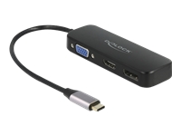 Bild von DELOCK USB Type-C Adapter zu VGA / HDMI / DisplayPort 4K 60 Hz