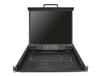 Bild von STARTECH.COM 1 HE 16 Port KVM Konsole für Server Racks - 48,26CM 19Zoll