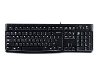 Bild von LOGITECH K120 Corded Keyboard black USB for Business - EMEA (UK)