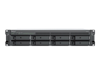 SYNOLOGY 8 Bay 2U AMD Ryzen Embedded V1500B 4Go DDR4 Rack Redundant Power Expandable NAS Server