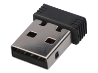 Bild von DIGITUS WLAN Adapter mini size USB2.0 150MBit IEEE802.11g/b IEEE802.11n Draft kompatibel Realtek Chipsatz schwarz Blister