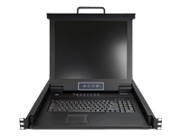 Bild von STARTECH.COM 1HE 16 Port KVM Konsole für server Racks - VGA KVM - 43,18cm 17Zoll