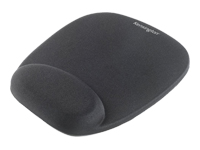 KENSINGTON Foam Mouse Pad with Integrated Wrist Support- Black