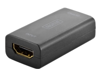 Bild von DIGITUS HDMI Repeater bis 30m HDCP kompatibel 4K Unterstützung schwarz