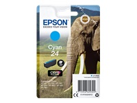 Bild von EPSON 24 Tinte cyan Standardkapazität 4.6ml 360 Seiten 1-pack blister ohne Alarm