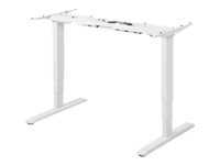 Bild von DIGITUS Elektrisch Höhenverstellbares Tischgestell Höhe 62-128cm, für Platten bis 200cm; Weiß