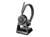 Bild von POLY Voyager 4220-M Office USB-C Stereo Bluetooth Headset für PC Tischtelefon Mobiltelefon Microsoft Teams zertifiziert