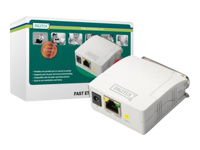 Bild von DIGITUS Fast Ethernet Printserver 1xParallel 1xRJ-45 inkl. Netzteil