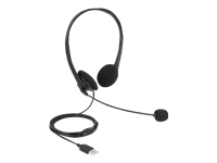 Bild von DELOCK USB Stereo Headset mit Lautstärkeregler für PC und Notebook