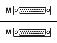 Bild von ROLINE RS232 Kabel 1:1 DB25 m/m 3m geschirmt