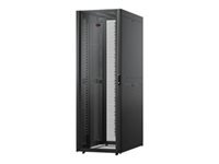 APC NetShelter SX, 48U, 750mm Wide, x 1200mm Deep, Networking Enclosure, with Sides, White
