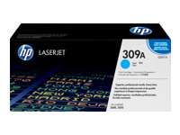 HP 309A Colour LaserJet original cartouche de toner cyan capacité standard 4.000 pages pack de 1