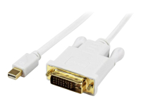 Bild von STARTECH.COM Mini DisplayPort auf DVI Kabel 1,8m - Stecker/Stecker - mDP zu DVI Adapter/ Koverter - 1920x1200 / 1080p - Weiss