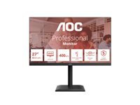 Bild von AOC U27E4CV 68,58cm 27Zoll 3840x2160 60Hz IPS Flat H/A 150MM USB C DOCKING 90W Adaptive Sync EyeComfort 3.0 USB HUB SPEAKER