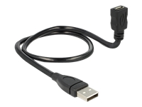 Bild von DELOCK Kabel USB 2.0 A Stecker > USB 2.0 micro B Buchse ShapeCable 50 cm