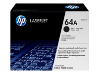 Bild von HP 64A LaserJet Original Toner schwarz Standardkapazität 10.000 Seiten 1er-Pack Smart Printing Technology