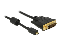 Bild von DELOCK Kabel Micro HDMI D Stecker > DVI 24+1 Stecker 1 m