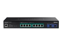 Bild von TRENDNET TPE-3102WS 10-Port 2.5G Switch Web Smart PoE+ mit 10G SFP+ Slots