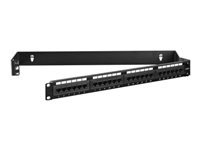 Bild von STARTECH.COM 1 HE 48,26cm 19Zoll Patchpanel Halteung mit Scharnier zur Wandmontage