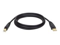 EATON TRIPPLITE USB 2.0 A to B Cable M/M 10 ft. 3.05m USB cable USB M to USB Type B M USB 2.0 3m molded, Black