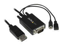 Bild von STARTECH.COM 2m DisplayPort auf VGA Adapterkabel mit Audio - DP zu VGA Konverter - 1920x1200