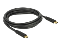 Bild von DELOCK USB 3.1 Gen 1 5 Gbps Kabel Type-C zu Type-C 2 m 5 A E-Marker