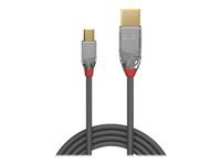 Bild von LINDY 5m USB 2.0 Typ A/Mini-B Kabel Cromo Line 480 Mbit/s