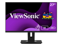 Bild von VIEWSONIC VG2756-4K 68,6cm 27Zoll 16:9 UHD 3840x2160 Frameless SuperClear IPS LED Monitor with 5ms, HDMI, DipsplayPort