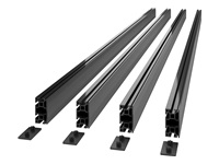 APC NetShelter Frame extrusion with end cover 2536mm ceiling mountable rack mountable Black pack of 4
