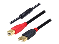 Bild von LINDY USB 2.0 Aktivkabel A/B 15m USB 2.0 High Speed bis 480MBit/s