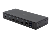 Bild von I-TEC USB-C/Thunderbolt 3 Triple Display Docking Station 2x DP 1x HDMI 1x GLAN 3x USB 3.1 Gen2 1x USB-C Data 1x Audio/Mic 85W PD KL