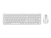 Bild von LOGITECH Signature Slim Combo MK950 Keyboard and mouse set wireless Bluetooth 5.1 LE QWERTY off-white (PAN)