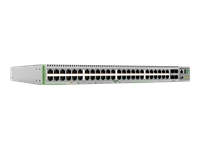 Bild von ALLIED L3 Stackable Switch 40x 10/100/1000-T PoE+ 8x 100M/1G/2.5G/5G-T PoE+ 4x SFP+ Ports single fixed PSU EU Power Cord