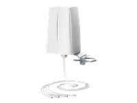 QUWIRELESS Tri-Band 2.4/5/7 GHz WiFi 6E/7 4x4 MIMO Omnidirectional RP-SMA Wall/Mast Antenna