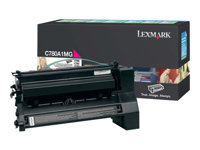 Bild von LEXMARK C782, X782e Toner magenta kleine Kapazität 6.000 Seiten 1er-Pack Rückgabe