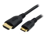 Bild von STARTECH.COM 1 m High Speed HDMI-Kabel mit Ethernet - HDMI auf HDMI Mini - Stecker/Stecker